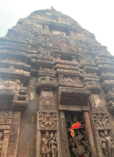 Torre di un tempio dell'Odisha